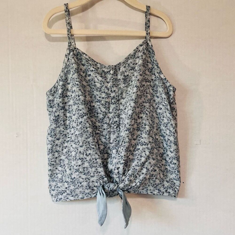 Abercrombie Kids Girls Floral Crop Top   Sz11/12   EUC